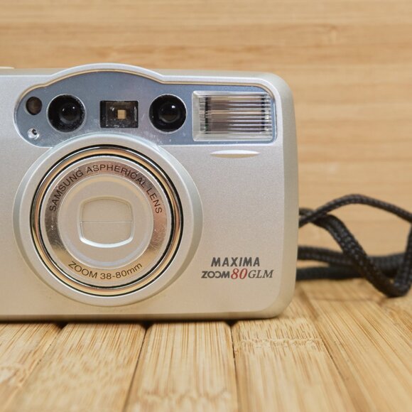 SAMSUNG Maxima Zoom 80 GLM 35mm Film Point & Shoot Camera, Millenium Edition - Picture 2 of 10